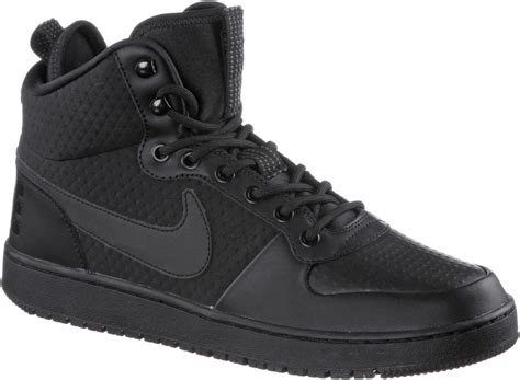 nike herren court borough mid winter fußballschuhe|Court Borough Mid Winter 'Triple Black' .